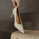 Galway Sapato Scarpin Feminino de Couro Minimalista